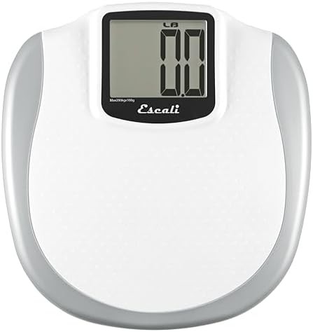 Extra large display non slip bathroom scale