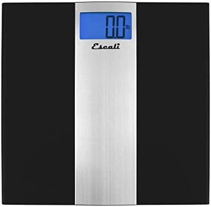 Ultra slim digital bath scale in blue