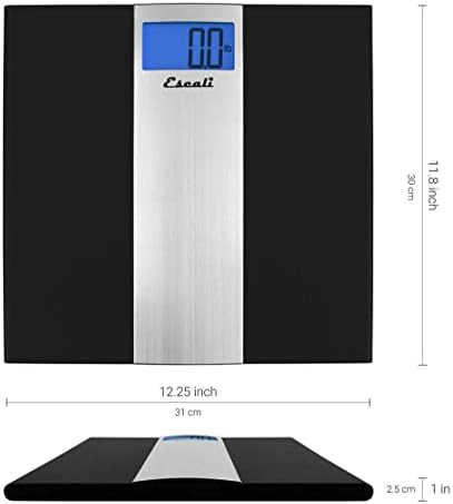 Ultra slim digital bath scale in blue — photo 3