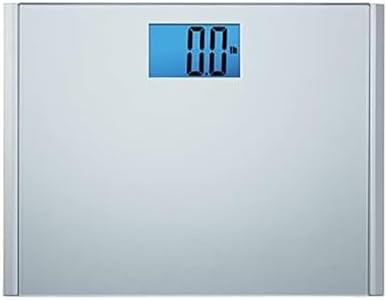 EatSmart precision plus digital bathroom scale silver