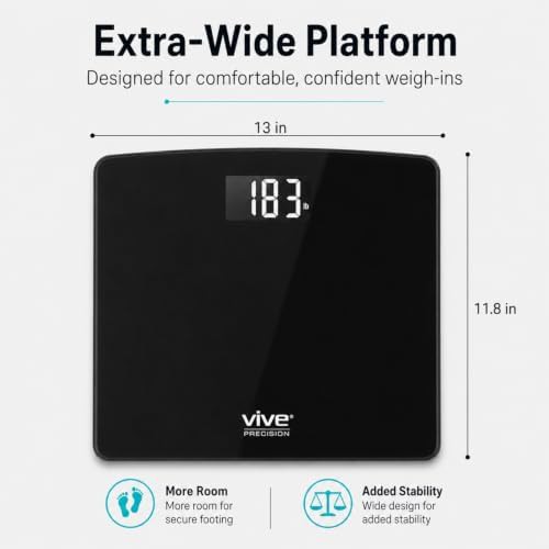 Vive bariatric smart body scale with 550 lb capacity — photo 4