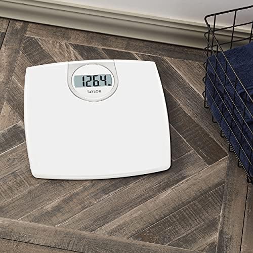 Taylor digital bathroom scale with white finish — photo 3