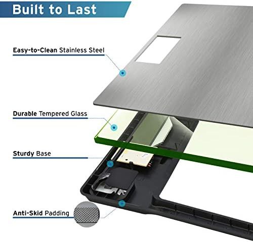 Stainless steel digital scale 400 pounds — photo 5