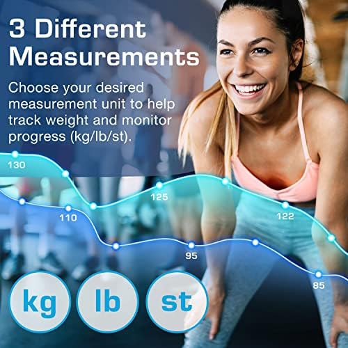 Ultra Slim Tempered Glass Bathroom Scale — photo 4