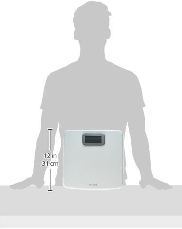 Digital tempered glass scale in white — photo 3