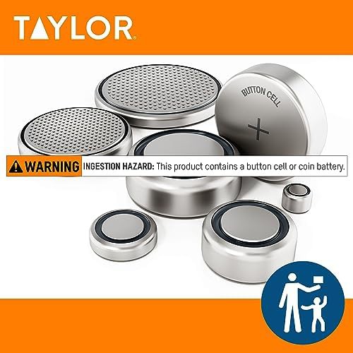 Taylor clear glass digital scale with silver accents — photo 5