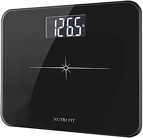 Black Ultra Thick Tempered Glass Scale