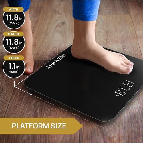 Accurate Digital Tempered Glass Bathroom Scale — photo 4