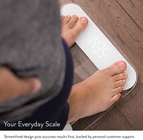 Shine-Through Display Tempered Glass Bathroom Scale — photo 4