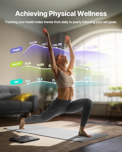 Black Smart Scale for Body Weight — photo 4