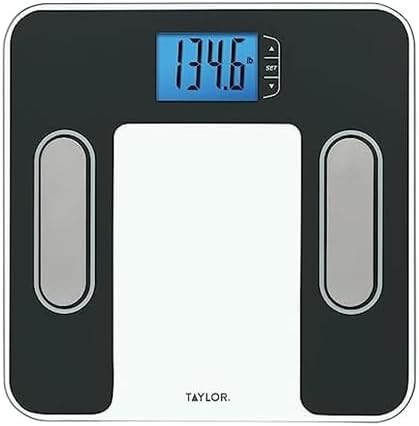 Black body composition scale with 400 lb capacity