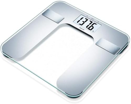 Silver Stainless Steel BMI Analyzer Scale