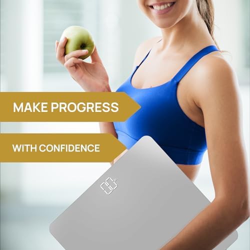 Premium Tempered Glass Digital Bathroom Scale — photo 3