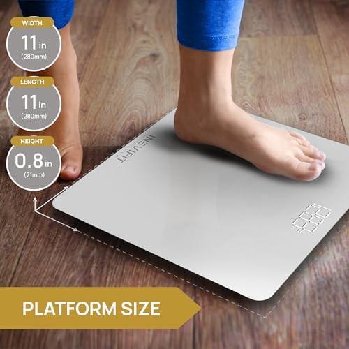 Premium Tempered Glass Digital Bathroom Scale — photo 4