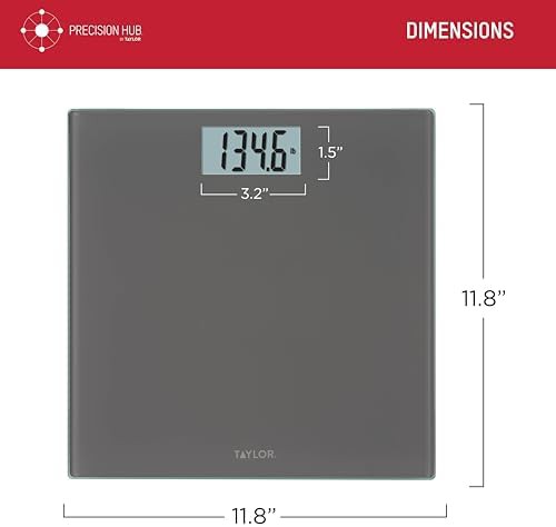 Taylor smart digital scale precision hub charcoal — photo 3
