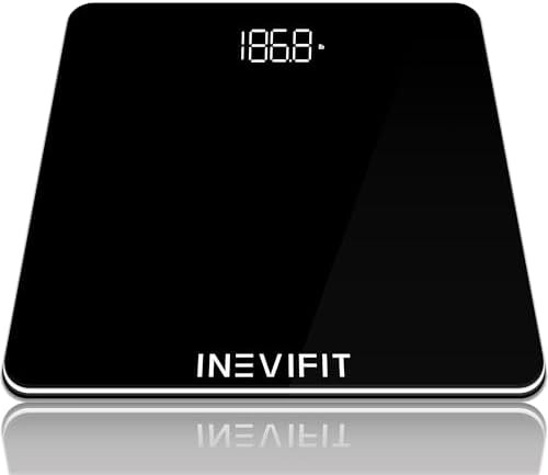 Precise Tempered Glass Scale 400 lbs Capacity