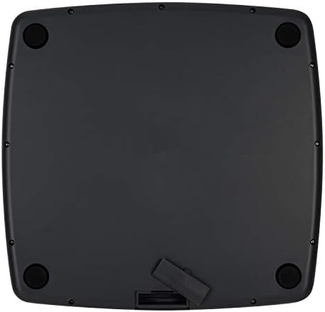 Black digital body composition analyzer scale — photo 5