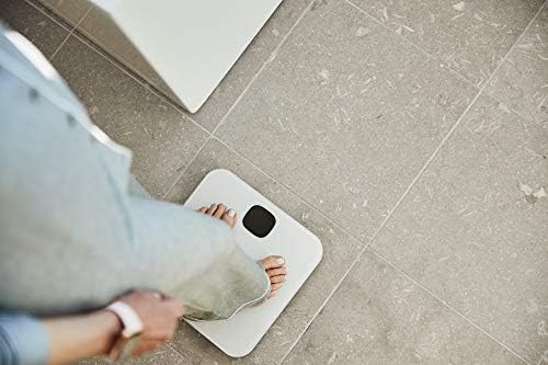 White Bluetooth smart BMI scale — photo 4