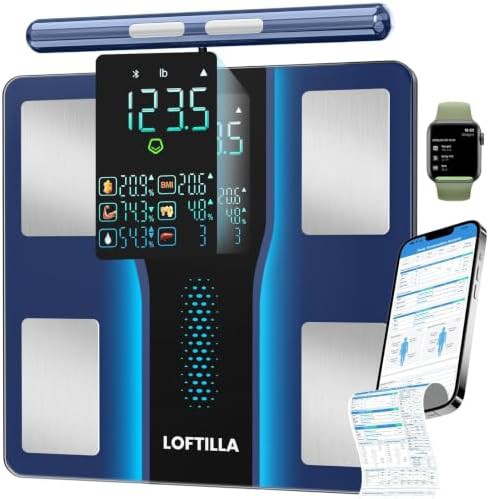 Loftilla digital bathroom weight and BMI scale
