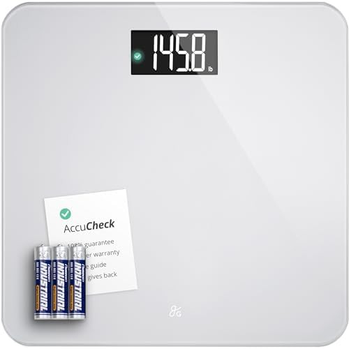 AccuCheck Pearl Gray 400 lbs Digital Scale