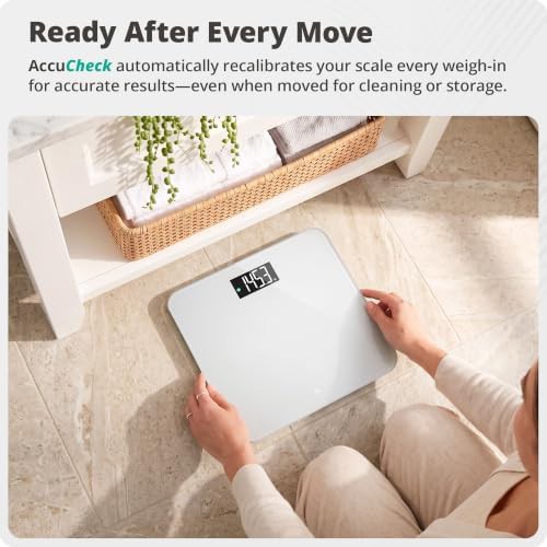 AccuCheck Pearl Gray 400 lbs Digital Scale — photo 3