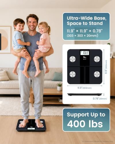 Rechargeable digital scale with app sync — photo 4