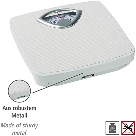 White Metal Analog Body Scale — photo 3