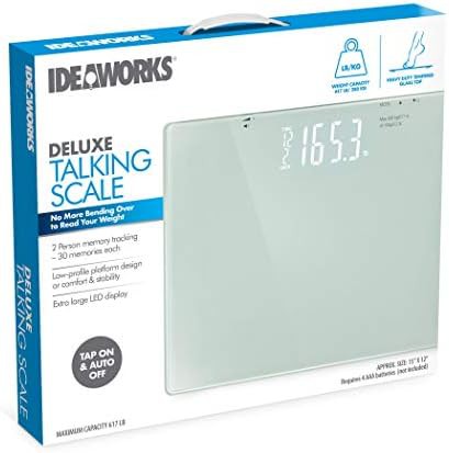 Deluxe talking digital scale high capacity