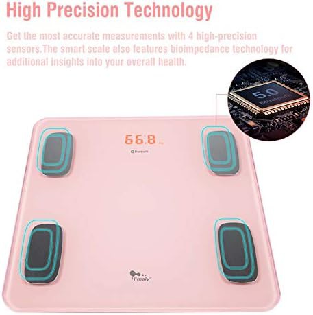 Pink Bluetooth smart body composition monitor — photo 3