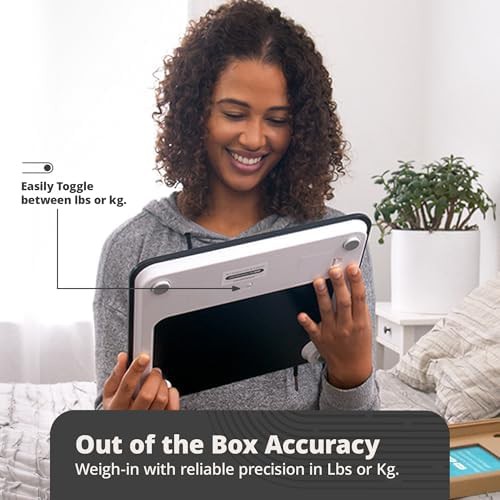 AccuCheck Onyx Black Digital Bathroom Scale — photo 3