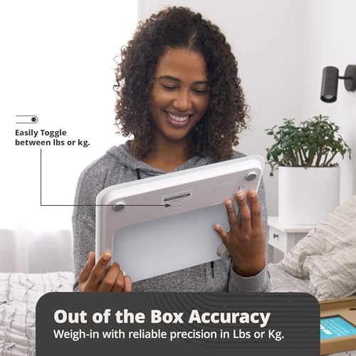 AccuCheck Digital White Bathroom Scale for Seniors — photo 3