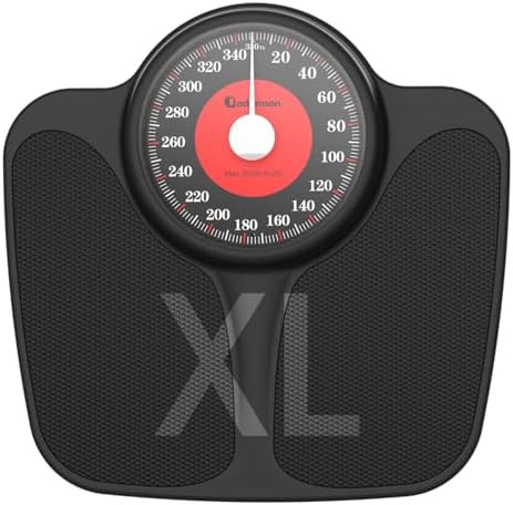 Extra large numbers analog scale for bathroom