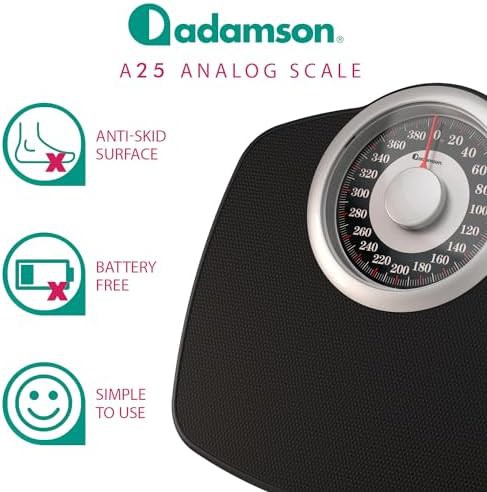 Black analog precision dial scale — photo 3