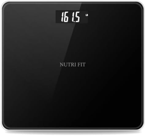 Digital bathroom scale with zero point one pound precision