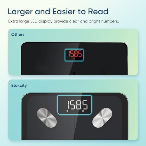 App sync smart scale for body fat metrics — photo 5