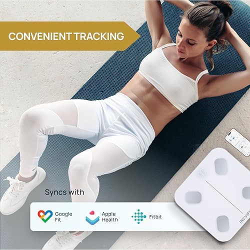 White Smart Body Composition Analyzer Scale — photo 3