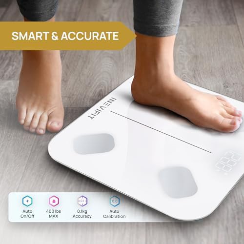 White Smart Body Composition Analyzer Scale — photo 5