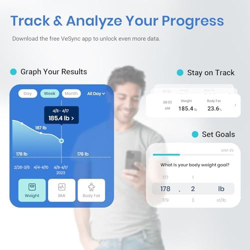 Bluetooth smart scale in white — photo 4