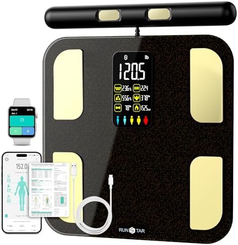 Rechargeable Eight Electrode BMR Scale
