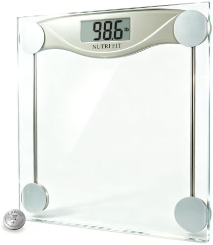 Digital bathroom scale for body weight precision weighing