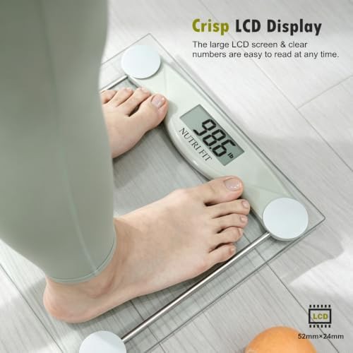 Digital bathroom scale for body weight precision weighing — photo 5