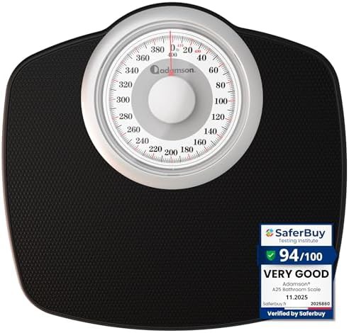 White analog precision dial scale
