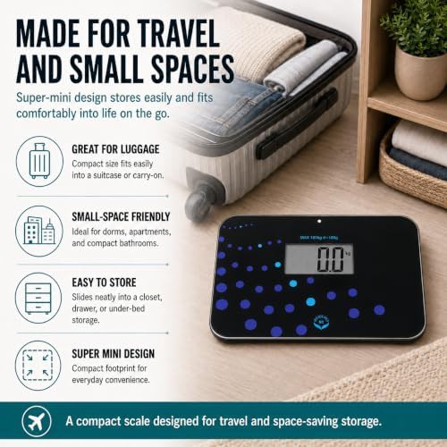 Super mini travel scale trendy wave — photo 4