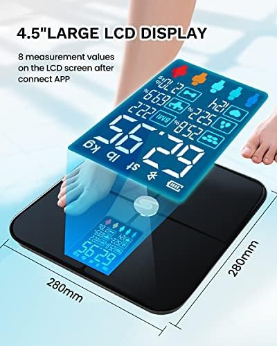 Black Smart Body Fat and BMI Scale — photo 3