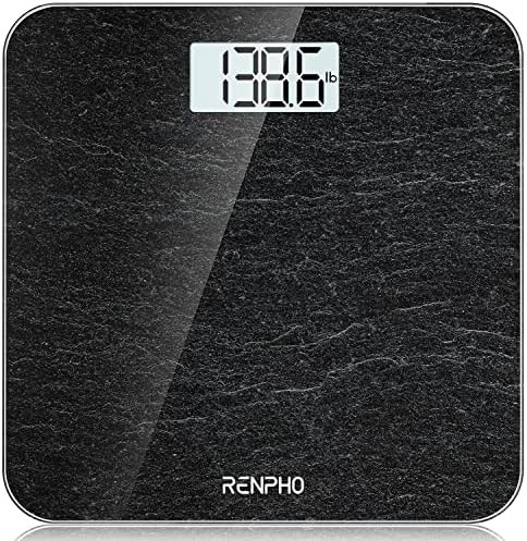 Marble Pattern Digital Bathroom Weighing Scale