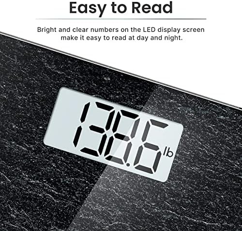 Marble Pattern Digital Bathroom Weighing Scale — photo 3