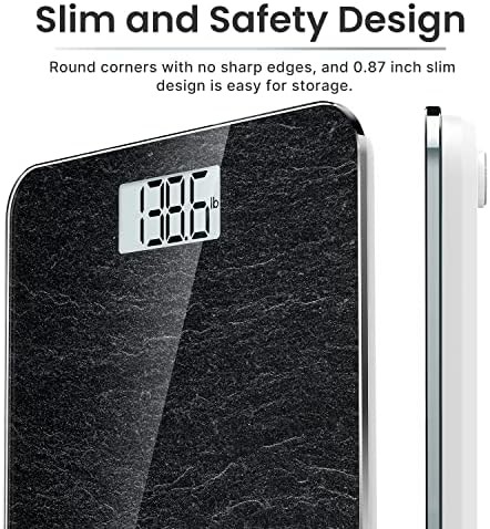 Marble Pattern Digital Bathroom Weighing Scale — photo 5