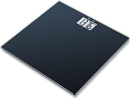 Black Bluetooth Glass Scale with BMI