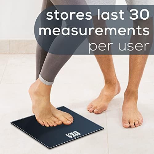 Black Bluetooth Glass Scale with BMI — photo 5