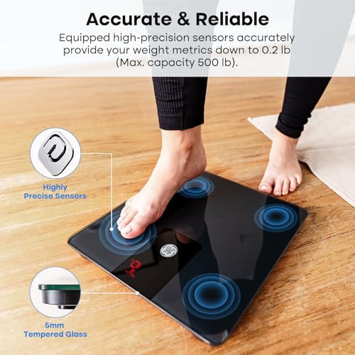 Heavy duty digital bathroom scale for weight 500lbs — photo 3